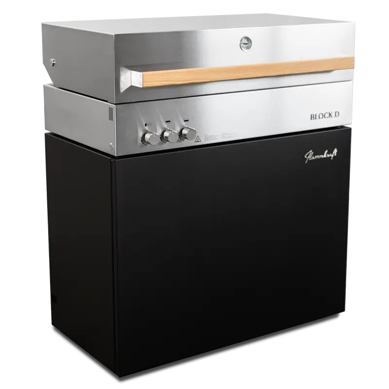 גריל גז יוקרתי שחור