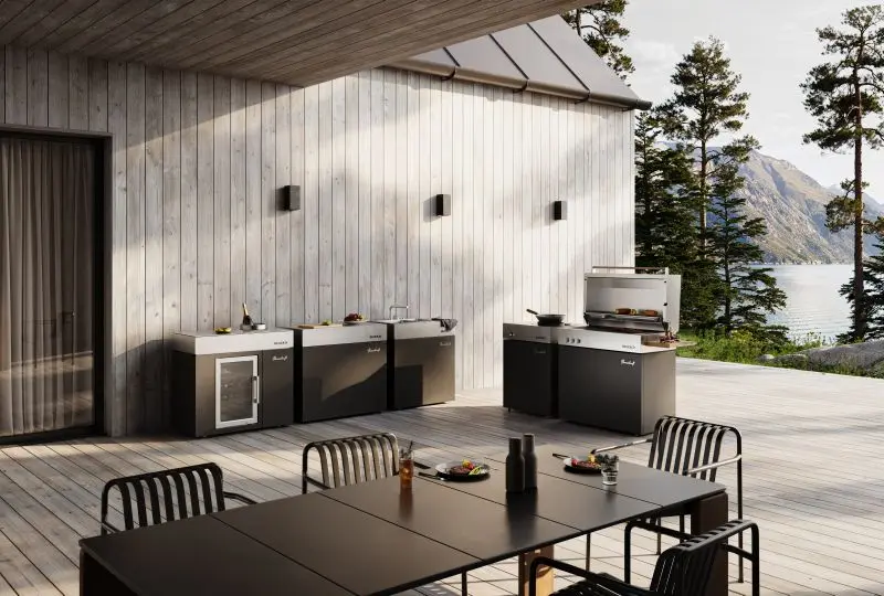 גריל גז חוץ אווירה