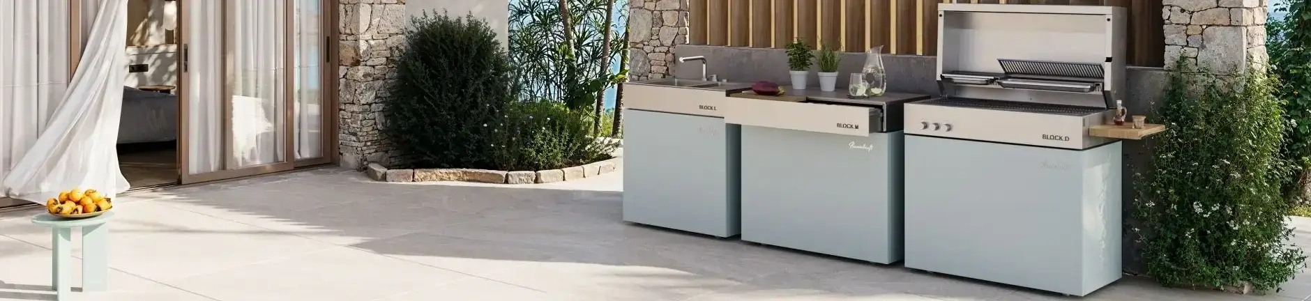 מטבח חוץ מודולרי